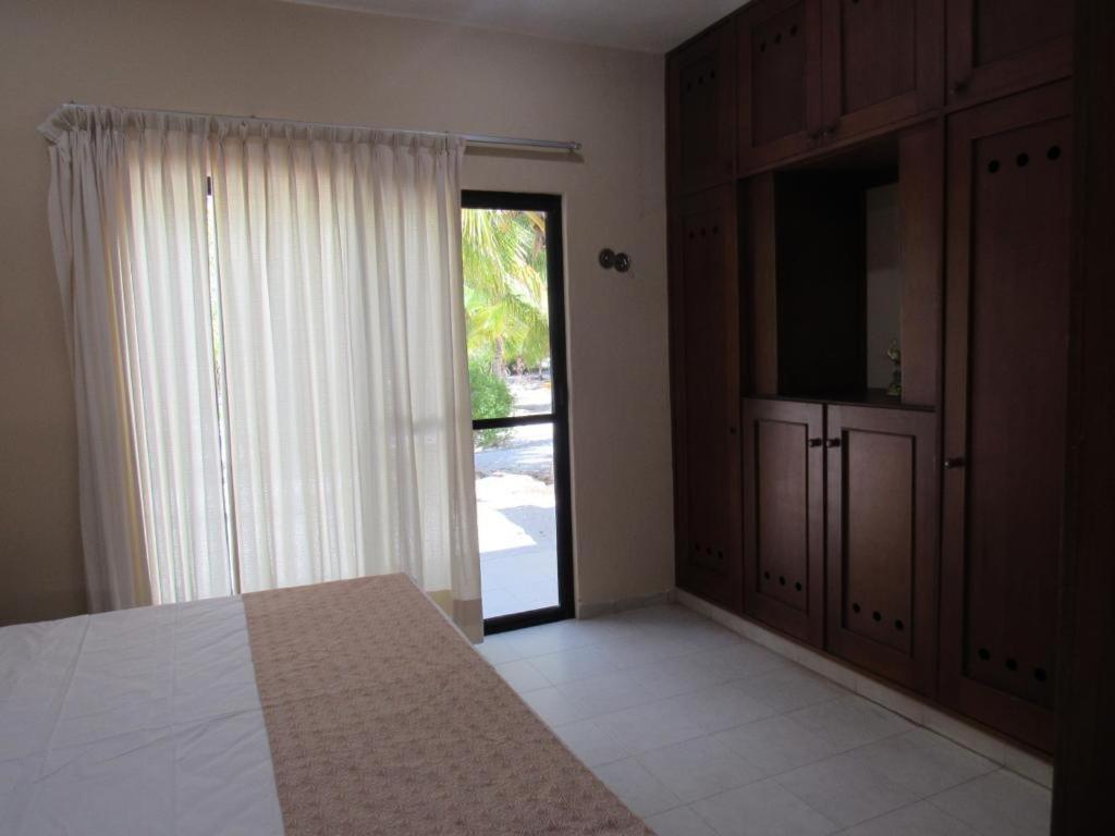 Two bedroom beachfront villa Celestun Buitenkant foto